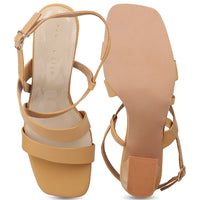 Classic Ankle Strap Sandal With Modern Block Heel