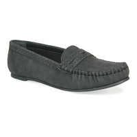 Classic Mocassins With Laser Details