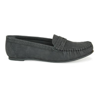 Classic Mocassins With Laser Details