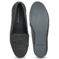 Classic Mocassins With Laser Details