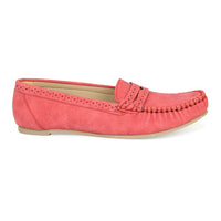 Classic Mocassins With Laser Details