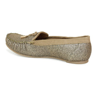 Glittery Upper Mocassins
