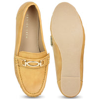 Classic Mocassions Golden Tan Trim | Design Crew