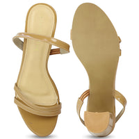 Slender Straps Slingback Sandal