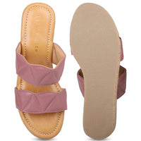 Quilting Slide Sandal