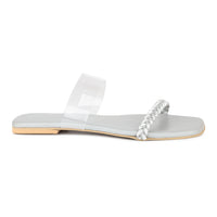 Glittering Transparent Slide