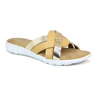 Crisscross Slide Sandal