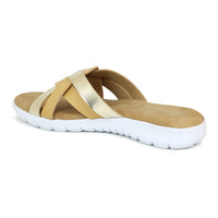 Crisscross Slide Sandal