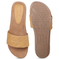 Quilting Slide Sandal