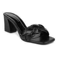 Braided Quilting Slide Sandal