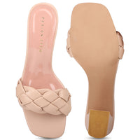 Braided Quilting Slide Sandal