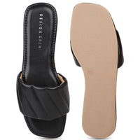 Quilting Slide Casual Sandal