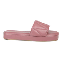Quilting Slide Casual Sandal