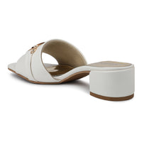 Classic Slides With Golden Trim
