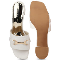 Classic Slides With Golden Trim