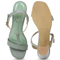 T-Bar Ankle Strap Sandal