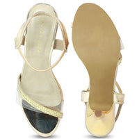 Glittering With Crystals Slingback Sandal
