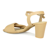 Intertwined Vamp Ankle Strap Sandal