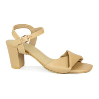 Intertwined Vamp Ankle Strap Sandal