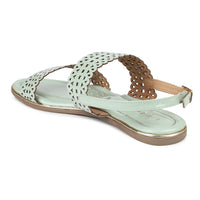 LaserCut Flat Sandal