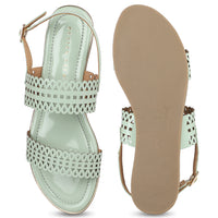 LaserCut Flat Sandal