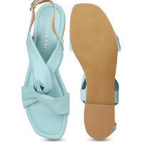 Knotted Buckle Sandal