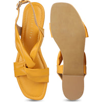 Knotted Buckle Sandal