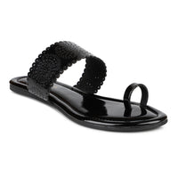 Lasercut Flat Toe Ring