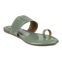 Lasercut Flat Toe Ring
