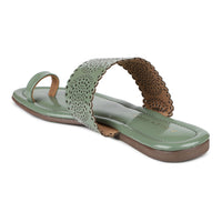 Lasercut Flat Toe Ring