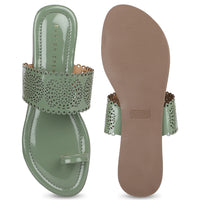 Lasercut Flat Toe Ring