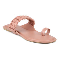 Braided Thong Toe Ring