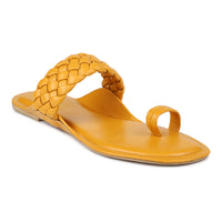 Braided Thong Toe Ring