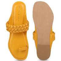 Braided Thong Toe Ring