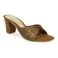 Intertwined Vamp Slide Sandal