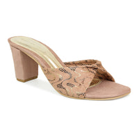 Intertwined Vamp Slide Sandal