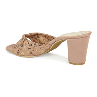 Intertwined Vamp Slide Sandal
