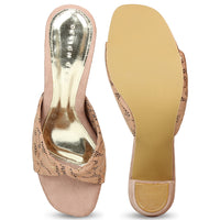 Intertwined Vamp Slide Sandal