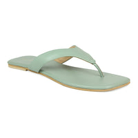 Wide Strap Thong Sandal