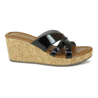 CrissCross Platform Casual Sandal