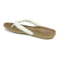 Soft Braided V Strap Sandal