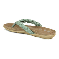 Soft Braided V Strap Sandal