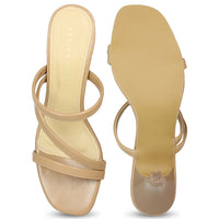 Slender Straps Slide Sandal