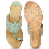 Kholapuri Inspired Wedge Sandal