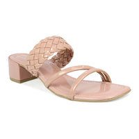 Tea Pink Heel Slide Sandal | Design Crew