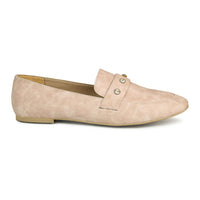 Classic Diamond Studded Pointed Loafer