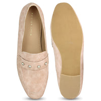 Classic Diamond Studded Pointed Loafer