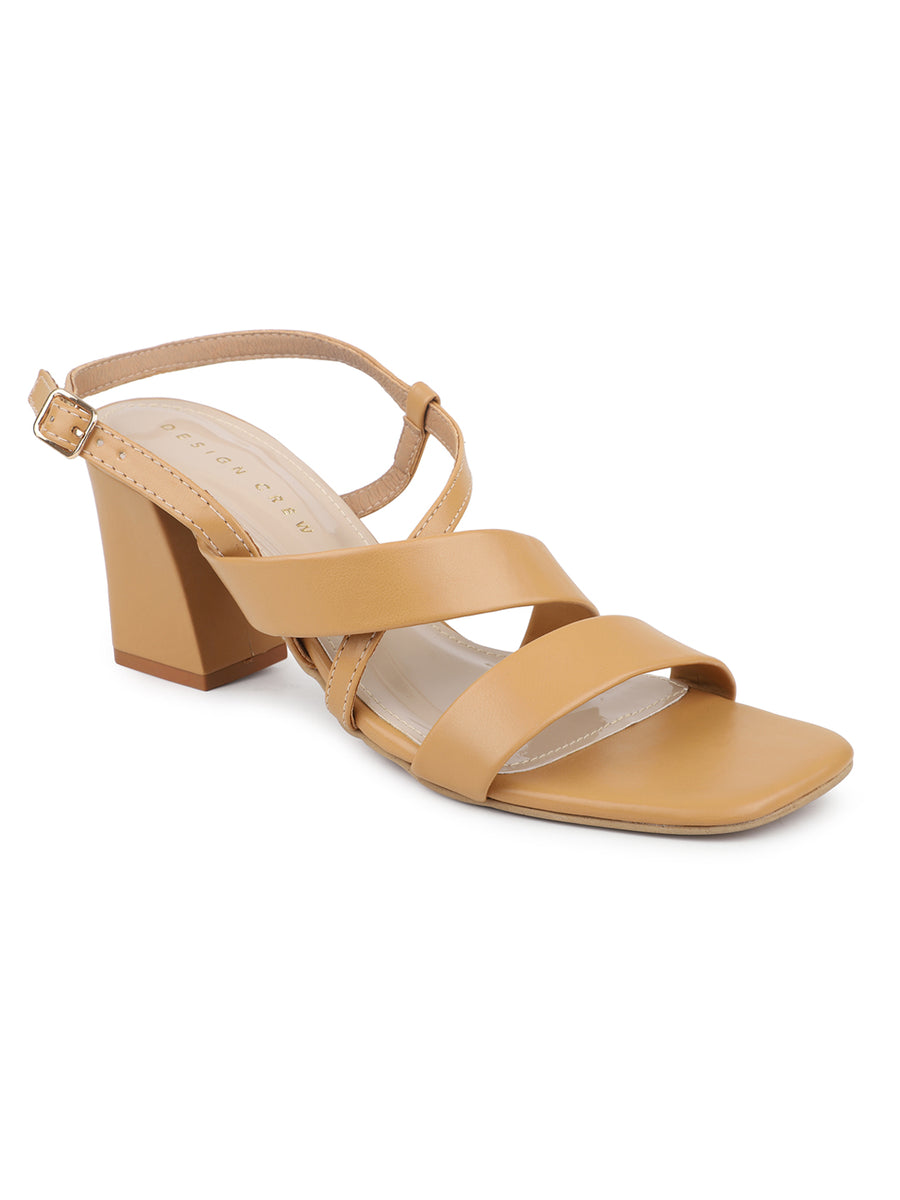Classic Ankle Strap Sandal With Modern Block Heel