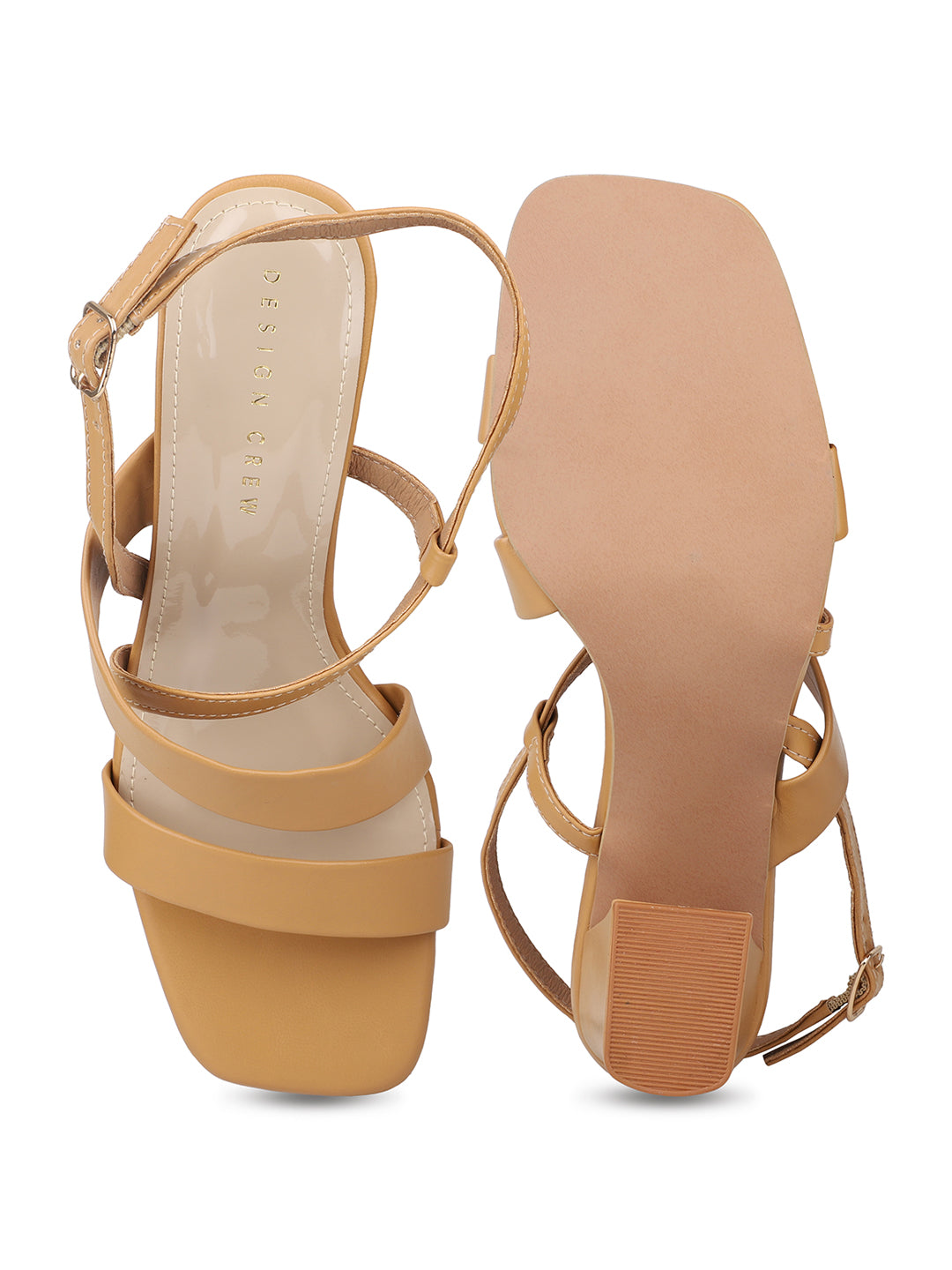 Classic Ankle Strap Sandal With Modern Block Heel