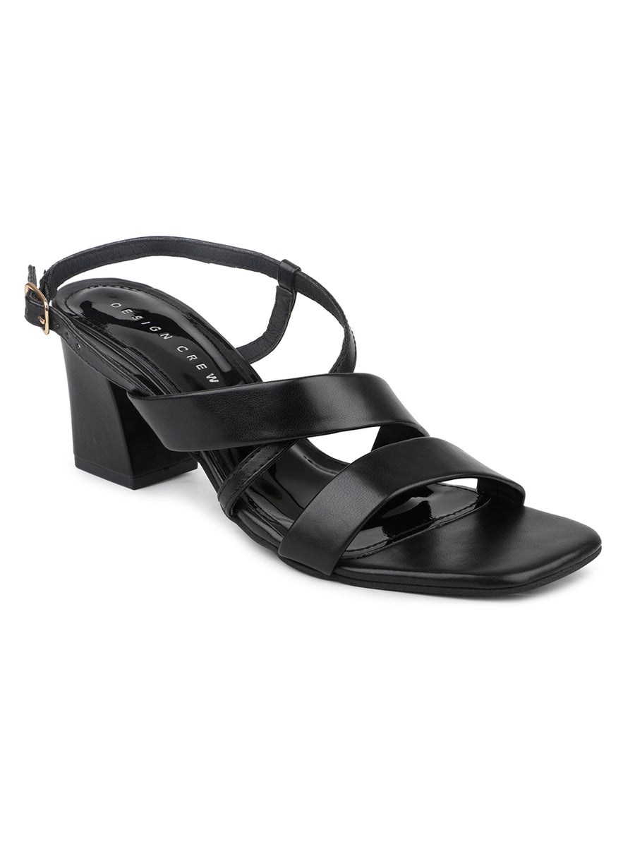 Classic Ankle Strap Sandal With Modern Block Heel